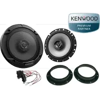 DSX Kenwood für Skoda Octavia II 2 Lautsprecher Boxen Komplett Set Tür Vorn 300W