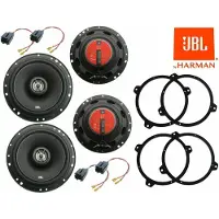 DSX JBL 621 2 Wege Komplett Lautsprecher System Einbau Set Tür vorn hinten passend für BMW E46 3er 350 Watt