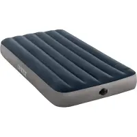 OEM Einzelbettsack mit integriertem Fußpumpen-System - 1-Personen- Luftmatratze 99cm x 191cm x 25cm