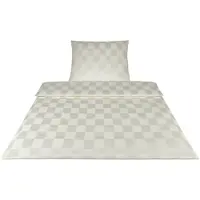 Elegante Bettwäsche 2244 Courage I Größe 80x80 135x200 cm I Farbe 7 Creme I Reine Baumwolle