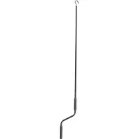 Mendler Markisenkurbel für Markisen, Handkurbel Kurbel, 150cm anthrazit