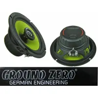 DSX Ground Zero GZTF 16,5 cm Titanium Lautsprecher Einbauset passend für VW BUS T4 Tür Vorn