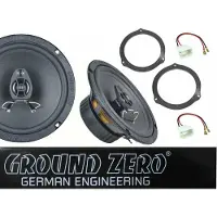 DSX Ground Zero GZIF65X Lautsprecher Einbau Set für Ford S Max 2006-2014 Tür hinten 240 Watt