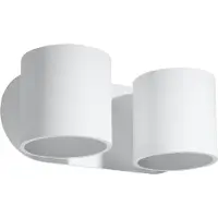 Sollux Wandleuchte ORBIS 2 weiß 2xG9 8W Aluminium 10x12x26cm