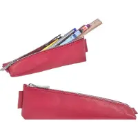 Sonnenleder Stiftetui Leder Schlamper Stifteetui Etui Tasche blau 801-408-11