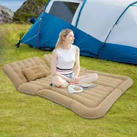 StarTech.com Aufblasbare Auto-Matratze - SUV Luftmatratze - Elektrische Pumpe - 300 kg Tragkraft - Große Liegefläche - Höhe unter 20 cm - Für Camping & Autoreisen