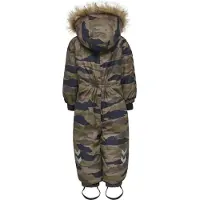 Hummel hmlMOON SNOWSUIT - CHOCOLATE CHIP/AFTER DARK, Größe:74