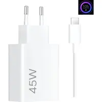 TELEFONMAX Xiaomi 45W Turbo Charging Power Adapter Ladegerät mit 2M Ladekabel für Xioami Redmi Note 14 14 Pro 13 12