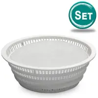 Pool Total Spar-SET> 4x PureFlow Filtereinsatz inkl. Astral Miniskimmer Korb