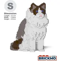 Jekca Bricks Ragdoll Cat 01S-M01 ST19RCA01-M01