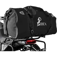 Zieger Gepäckbrücke kompatibel mit Yamaha Tracer 7 schwarz mit Schnorr Hecktasche in schwarz
