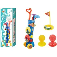 Leantoys Lean Großes Mini-Golf-Set + Golfwagen