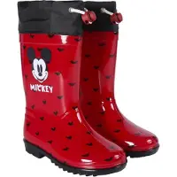 Disney Mickey Maus Wasserdichte Stiefel Regenstiefel Gummistiefel für Kinder Größe 25