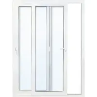 Neuveden Schiebetür Kunststoff weiß 3000x2100 mm