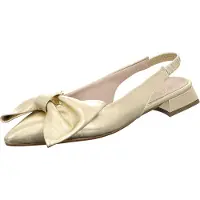 Gianluca Pisati Flache Pumps Damen 32303535323837 Gold 38 EU