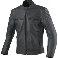 Bogotto Frisco Motorrad Lederjacke, schwarz, M