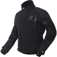 Rukka Shield-R Motorrad Textiljacke, schwarz/schwarz, 60