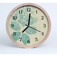 Tulup Holzuhr 30fi cm wanduhr - Abstrakte Kunst