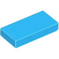 LEGO 1x2 Fliesen 3069 - 250 Stück Dunkles Azurblau