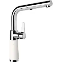 Schock Küchenarmatur "SC-540 SB" ausziehbar, Strahl-Brause, Rückflussverhinderer, Schwenkbereich 120