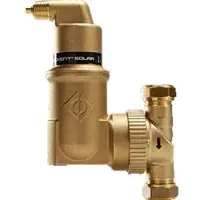 Buderus Mikroblasen-Luftabscheider Spirovent Solar AutoClose 28 mm Klemmanschluss