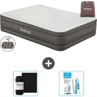Bestway Luftmatratze - 2-Personen - 152 x 203 x 46 cm - Braun - Inklusive Zubehör