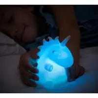 InnovaGoods GKA lustige RGB LED Lampe Einhorn süßes LED Nachtlicht mit Farbwechsel für Kinder Einschlaflicht