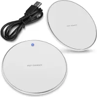NAmobile Für Qi Wireless Schnell Ladestation für Apple iPhone 12 11 Serie 15W 10W Ladegerät