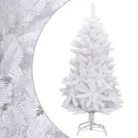 Prolenta Maison Exclusive - Künstlicher Weihnachtsbaum Klappbar mit Ständer Weiß 150 cm