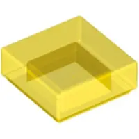 LEGO 1x1 Fliesen 3070 - 100 Stück Trans - Gelb