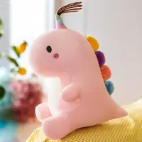 360Home Dinosaurier Plüschtier Candy Puppe Cartoon Rosa 50cm