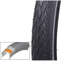 Filmer 49323 Fahrraddecke / Reifen City 28 x 1,5 schwarz Pannenstopp