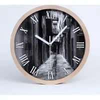 Tulup Holzuhr 25fi cm wanduhr - weiße Spitzen - Barcelona, Spanien