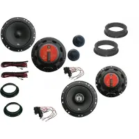 DSX JBL Lautsprecher Set für VW Touran 1T Bj 03-15 Tür vorne hinten 375 Watt