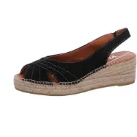 VIGUERA Sling Sandalette Schwarz in Gr. 38