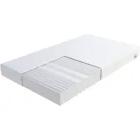 FDM Matratze 120x200 cm orthopädisch 7 Zonen Kaltschaum HR-Schaum H3 H4 ca. 14 cm Höhe atmungsaktiv Bezug waschbar für Allergiker geeignet COMFORT DUO MAX