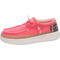 Fusion Leinenschuh Rot