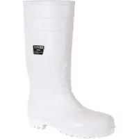 Portwest FW84 Sicherheitsgummistiefel S4 für die Lebensmittelindustrie White Gr. 36