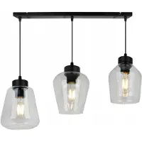 Light11 HOME Moderne Pendelleuchte mit Glas Lampenschirm – Elegante Hängelampe Deckenlampe für Wohnzimmer und Esszimmer