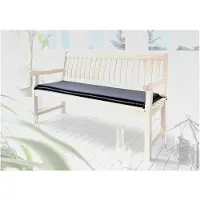 Markenlos Bankauflage 150x45x5cm, grau