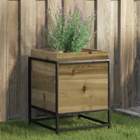 vidaXL Möbel Pflanzkübel 40x40x50 cm Kiefernholz Imprägniert - Beete 847022