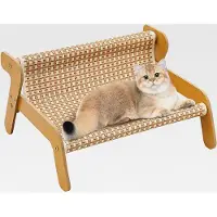 Markenlos Katzen Kratzsofa - Kratz Lounge Für Pflege - Multifunktion Möbelschutz Kratzbrett Gemütlich Spieltraining Aktivität Für Wohnungskatzen