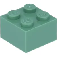 LEGO 2x2 Stein 3003 - 250 Stück Sandgrün