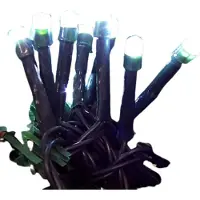 F-H-S International LED Mini-Lichterkette 20er kaltweiß / grün ein Strang innen 09236