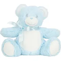 Mumbles MM060 | Mini-Häschen, Löwe, Giraffe, Einhorn und Eule Print Me - Farbe: Teddy Blue - Größe: One Size