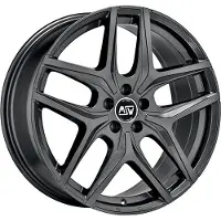 MSW Alufelge 40 8X19 5X120 Et 48 Gloss Gun Metal