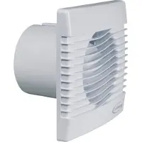 EasyPART passend für 10031638 EUROPART Abluft Ventilator Lüfter 100er 15W 2400 U/min Wohnraumventilator Wandventilator Badventilator Feuchtraumlüfter mit Nachlauf Timer für Wand