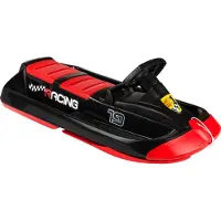 Hamax Schlitten - Sno Racing, Lenkschlitten für Kinder, zwei Personen, schwarz/rot