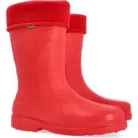 Demar Damen Gummistiefel Luna Regenstiefel Garten Arbeitsschuhe EVA gefüttert Rote 37/38