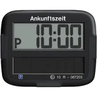 Needit PARK Micro Solar elektr. Parkscheibe Zulass. schw.